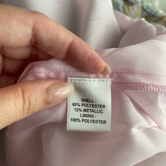 Mille Giselle Dress in pink brocade XL - Picture 13 of 15